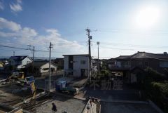 ベランダからの眺めです＾＾