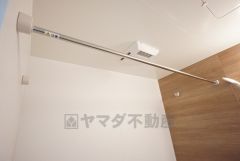 浴室暖房乾燥機付きなので梅雨時期などのお洗濯に便利ですね＾＾