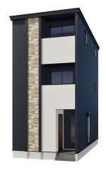 南向き3階建4LDK。日当たり・風通し良好＾＾