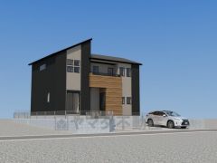 完成予想図。現況と異なる場合は現況優先となります。