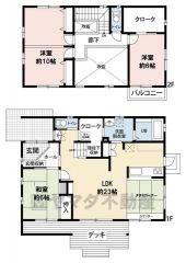 生活動線と家事動線が考えられた設計です。