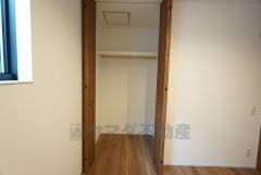 約4.5帖洋室のクローゼット。