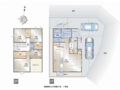 WIC・パントリー・全居室収納付き。収納充実で暮らしやすい間取り＾＾