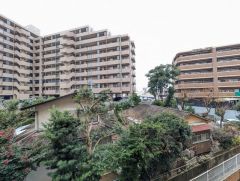 眺望。晴れた日はベランダからの眺めでリフレッシュできそうですね＾＾