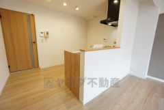 会話が弾むダイニングスペース。