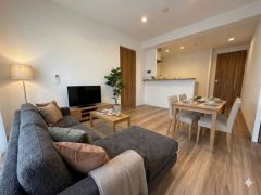 家族が集まる開放的なリビング。思い思いの時間を過ごしたり食事をしたり、素敵な団らんの場になりますね。家具はCGによるイメージ画像