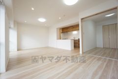 広々とした約20帖のLDK。