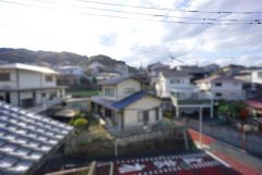 バルコニーからの眺望です。